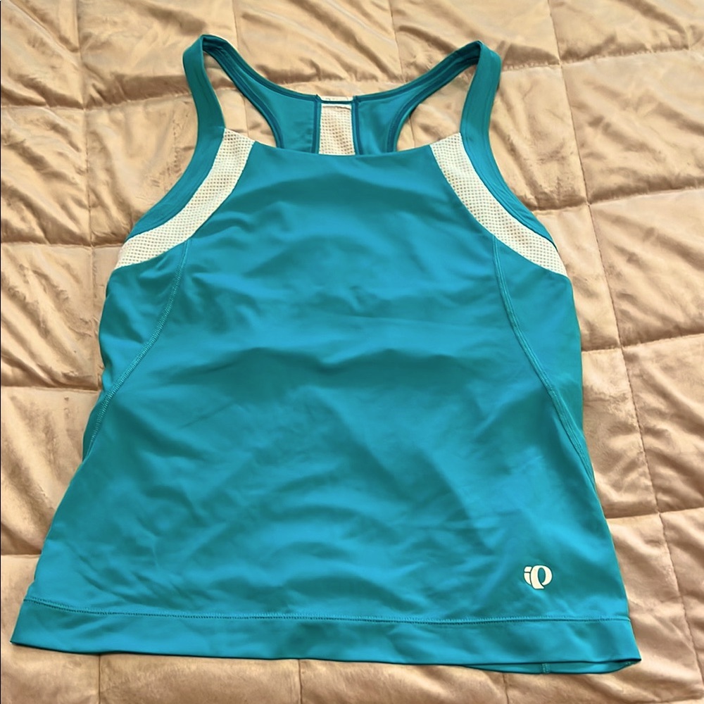 Pearl Izumi turquoise Racerback Athletic Tank Top